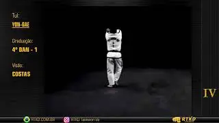 YON-GAE ⚫ Tul - 4&ordm; Dan - 01 | COSTAS | Taekwon-do ITF