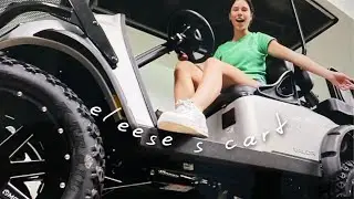 new horse show golf cart tour! | Eleese S