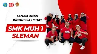 Lomba Senam Anak Indonesia Hebat 2025 DIY - SMK Muhammadiyah 1 Sleman