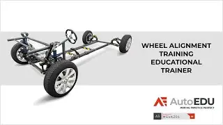 HOW TO DO WHEEL ALIGNMENT?  Educational trainer from AutoEDU