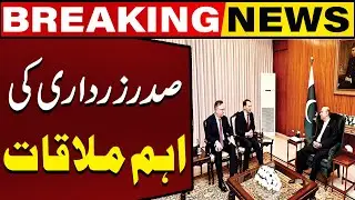 President Zardari meets Polish Deputy Prime Minister | Breaking News | Capital P