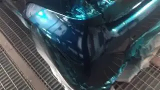 SKY CHROME EFFECT ON SMART CAR BY NEWFANTACHROME