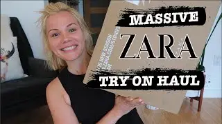 HUGE Spring Zara Unboxing Try-On Haul 2019