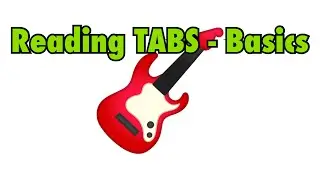 Reading TABS - Basics, Vibrato, Slides, Hammer-ons, and Pull-offs