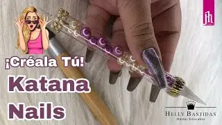 Cómo hacer una KATANA PARA CRISTALES NAILS