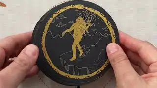Golden Eclipse Tarot by Marie Satori & Carmen Seijas (Full HD Flip Through)