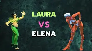 Laura VS Elena - IKEMEN GO FIGHTS #16