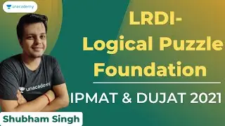 IPMAT Preparation | LRDI - Logical Puzzle Foundation For IPMAT & DUJAT 2021 | Shubham Singh