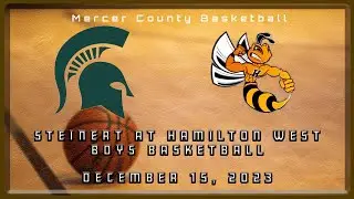 High School Basketball | Steinert Spartans at Hamilton West Hornets Boys 12/15/23 Part 2