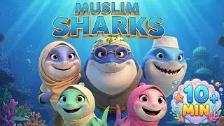 Muslim Shark Doo Doo | Baby Shark Islamic Version | Islamic Songs for Kids | Muslim Nasheed Rhymes