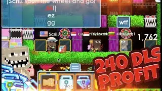 GROWTOPIA CASINO || 8X WINS STREAK || 240 DLS TOTAL !!!