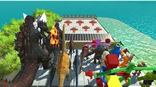 Who Can Go Through The Deadly Minefield - Animal Revolt Battle Simulator