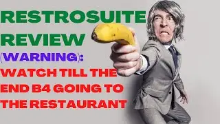 RESTROSUITE REVIEW| RestroSuite Reviews| (Warning): Watch Till The End B4 Going To The Restaurant.