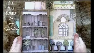 *All-Year-Round-Garden* - STAMPERIA - Scrapbook Album
