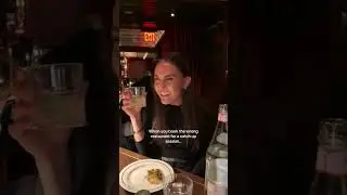 The NYC RESTAURANT STRUGGLE  | #nyc #restaurant #foodie #shorts