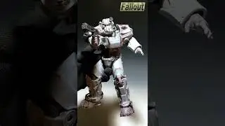 McFarlane Toys- Fallout 76 T-60 7in Deluxe Action Figure McFarlane Elite Edition #shorts