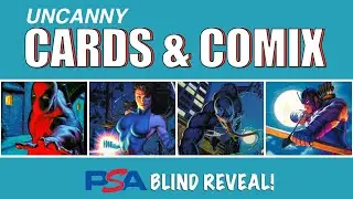 34 PSA GRADED MARVEL CARDS BLIND REVEAL | UNCANNY CARDS & COMIX