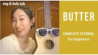 BTS (방탄소년단) - Butter (UKULELE TUTORIAL) by Chairia Tandias