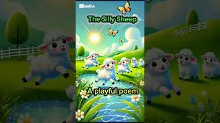 Fluffy Sheep & Butterflies &ndash; A Wholesome Short Story! The Silly Sheep&rsquo;s Sparkling Stream Adventure