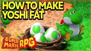 How to make Yoshi fat Super Mario RPG Remake Secret