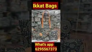 Ikkat Bags Combo #ikkatbags #bag #pujacelebration #bags #combo #shorts