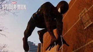 Spider-Man PS4 - Secret War Suit Free Roam Gameplay