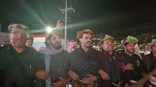 تكثيرةصف قبائل بلغازي عندقبيلةآل سلمى بني مالك في حفل تنصيب الشيخ بندرمحمدالسلمي مساءالأحد١٤٤٦/٨/٢٤
