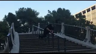 ALEC SHMALEC TAKES A TUMBLE