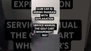 Club Car DS Wiring Diagram With Explanation & Tips #clubcards #golfcart #clubcar  #wiring #diy