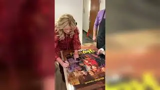 NBC, Happy&rsquo;s Place cast gift signed poster to Happy&rsquo;s Place in Berne