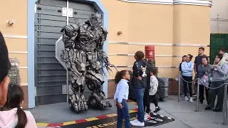 Megatron Meet & Greet | Transformers Metrobase - Universal Studios Hollywood 2025