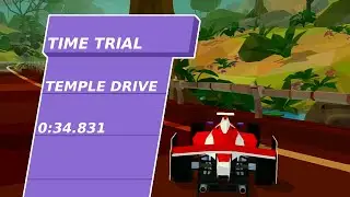 Temple Drive in 0:34:831 | [Time Trial] | Hotshot Racing