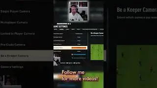 Best Camera Settings in FIFA23! Online Seasons! #shorts #fifa23