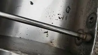 Inside of a Diesel Fuel Tank