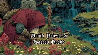 Druid Priestess Sacred Grove | Relaxing Medieval Fantasy Music for Sleep & Focus