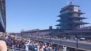 2021 Indy 500 &mdash; Parade Lap (From A Stand)