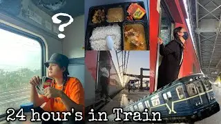 Living in TRAIN for 24 hours | NewDelhi To Sikkim Travel Vlog 🚋