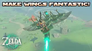 How to Make an SDC-Controlled Great-Turning Infinite Rocket-Wing (Old Versions) - TotK