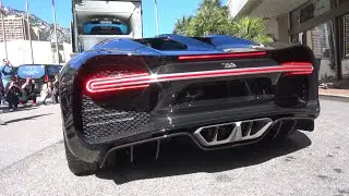 Bugatti Chiron SOUND - Start Up & Unloading of the Truck!