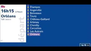 Annonce: D&eacute;part du TER Centre 860515 Paris - Orl&eacute;ans