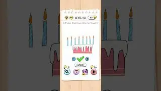 Brain Test Level 118 Solution & Walkthrough | Tricky Puzzles (Android & iOS Shorts)