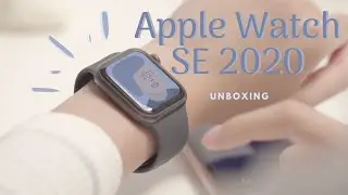 Apple Watch SE 2020 Unboxing / 40mm Space Grey Aluminium /