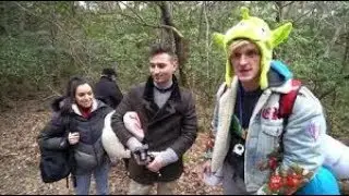 LOGAN PAUL FILMS DEAD PERSON!! *FULL VIDEO*