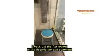 Review Vaunn Medical Tool-Free Assembly Adjustable Swivel Shower Stool and Bathtub Seat with Anti-Sl
