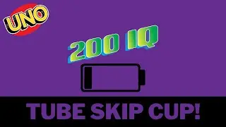 LOW and HIGH IQ Gameplay! | UNO! Mobile: Tube Skip Cup!