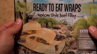 Bridgford Ready to Eat Wraps - Mexican Style Beef Filling