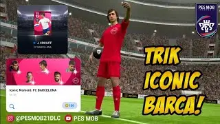 TRIK ICONIC BARCA! | PES 2021