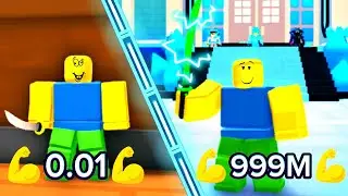ОДОЛЕЛ СЕНСЕЯ И СТАЛ НАСТОЯЩИМ НИНДЗЯ (Ninja Fighting Simulator) | ROBLOX