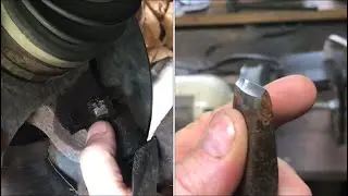 &ldquo;cutting&rdquo; RUSTY nuts and bolts with a chisel
