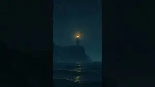 Stormy Lighthouse | Night Rain Lo-Fi
